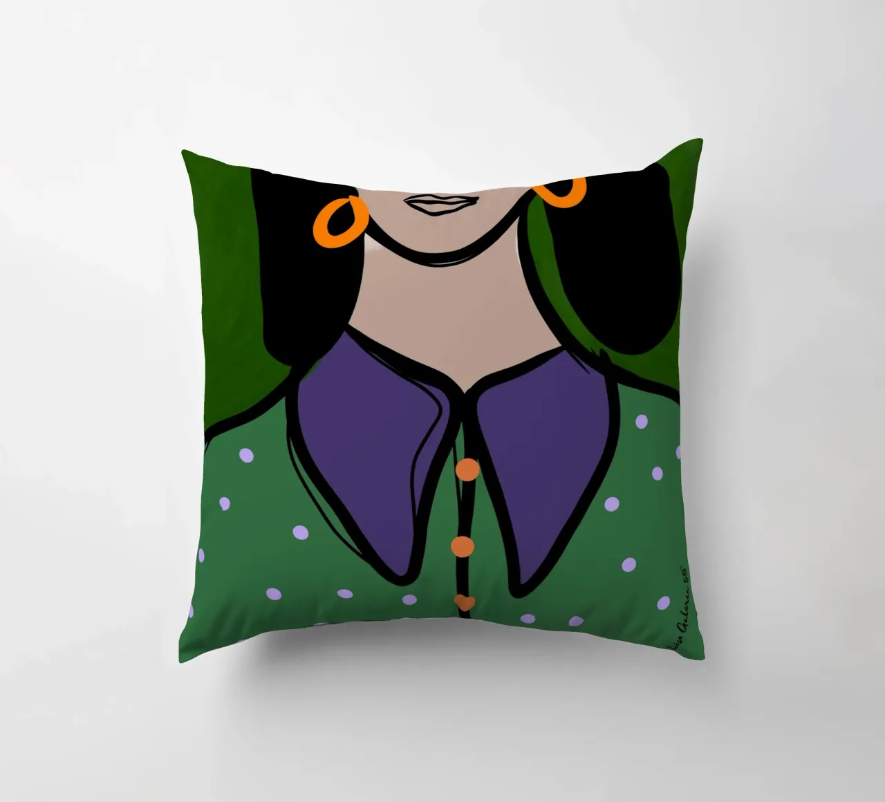 Artful Layers cuscino da Mike Leymi