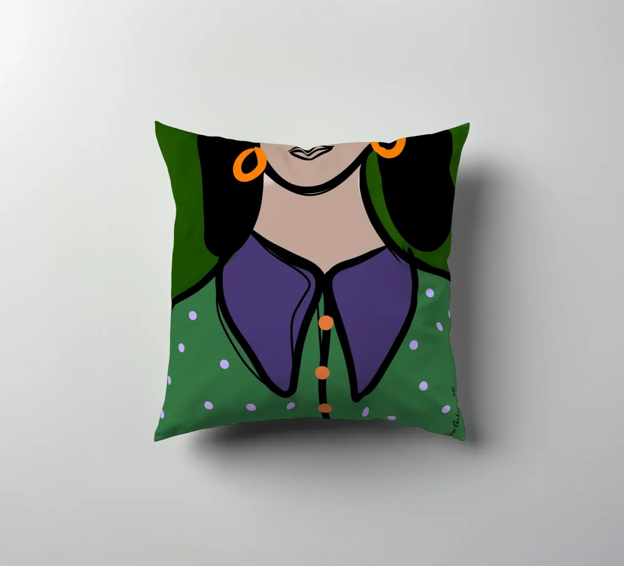 Artful Layers cuscino da Mike Leymi