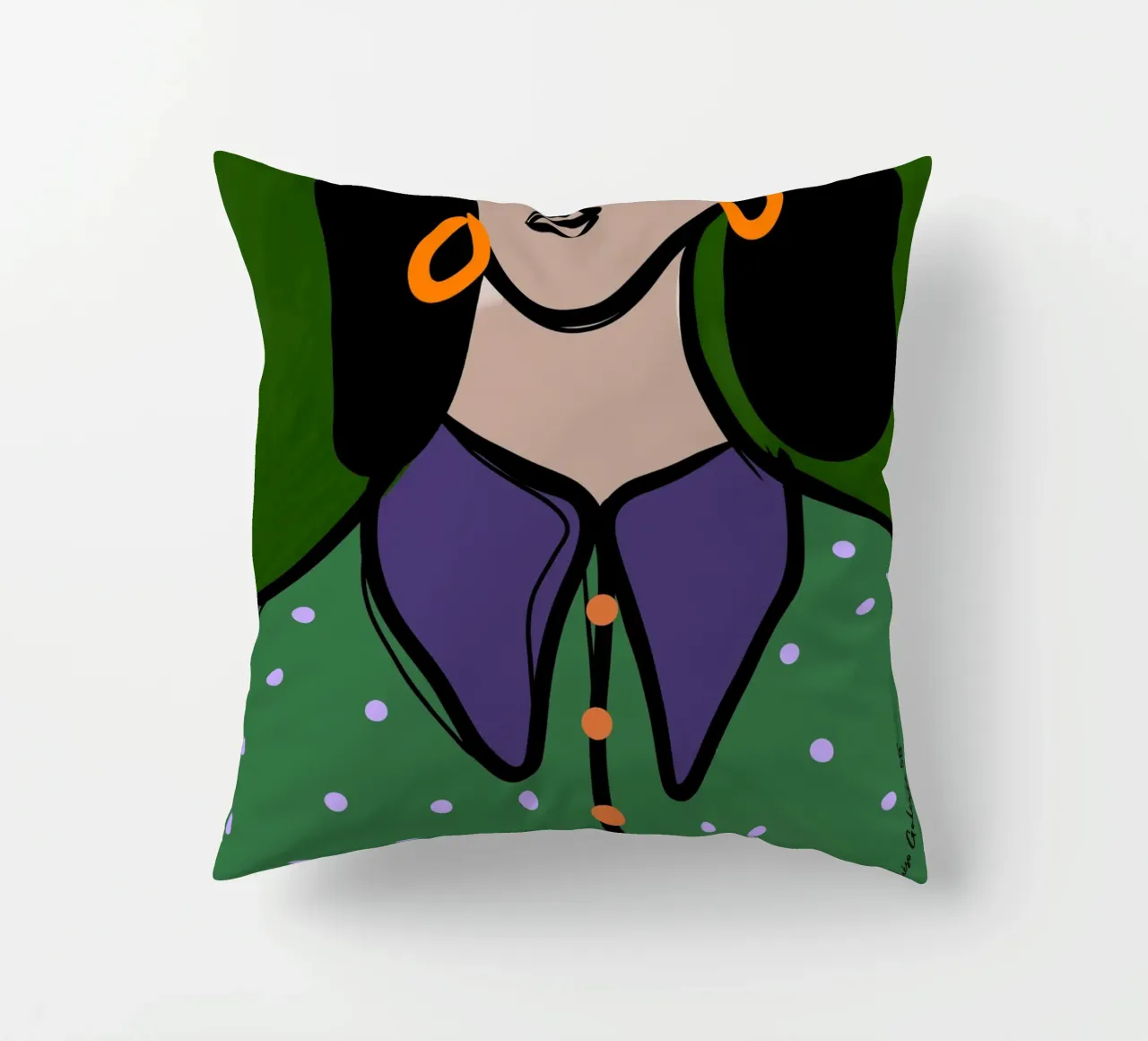 Artful Layers cuscino da Mike Leymi