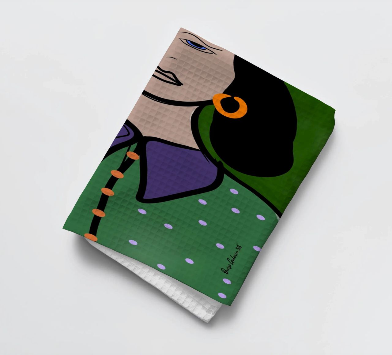 Artful Layers torchon de Mike Leymi