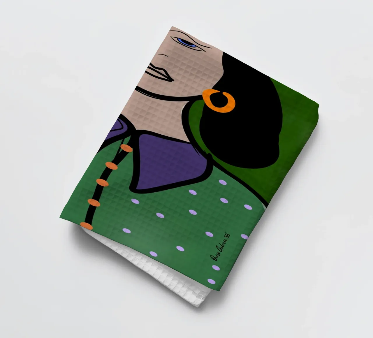 Artful Layers torchon de Mike Leymi