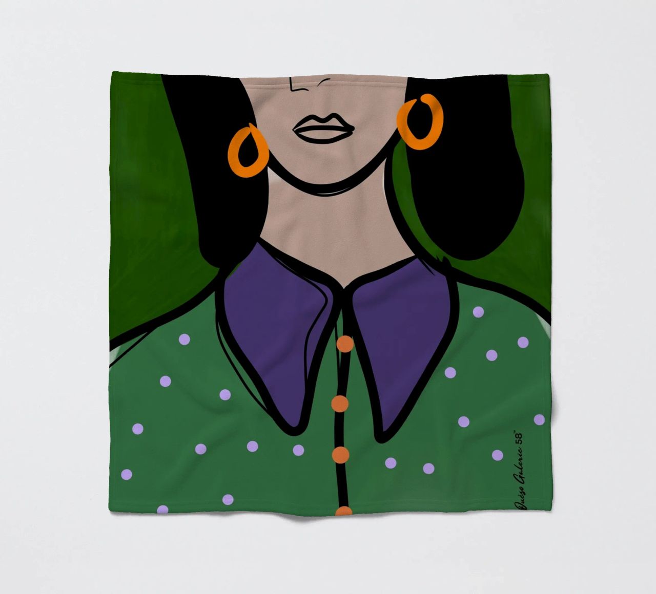 Artful Layers coperta in pile da Mike Leymi