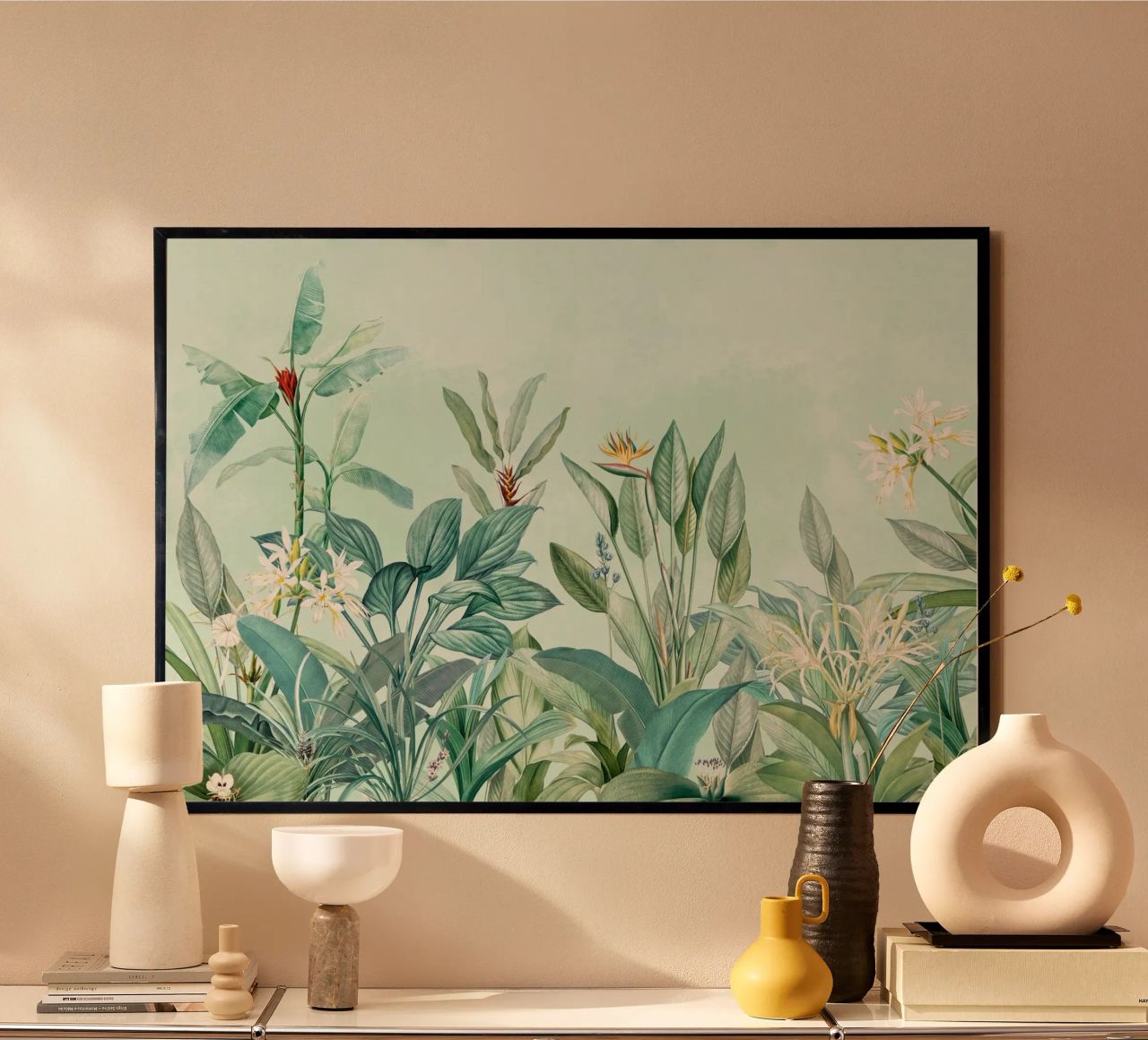 Vintage Tropical Garden poster by Vintage World - Uta Naumann