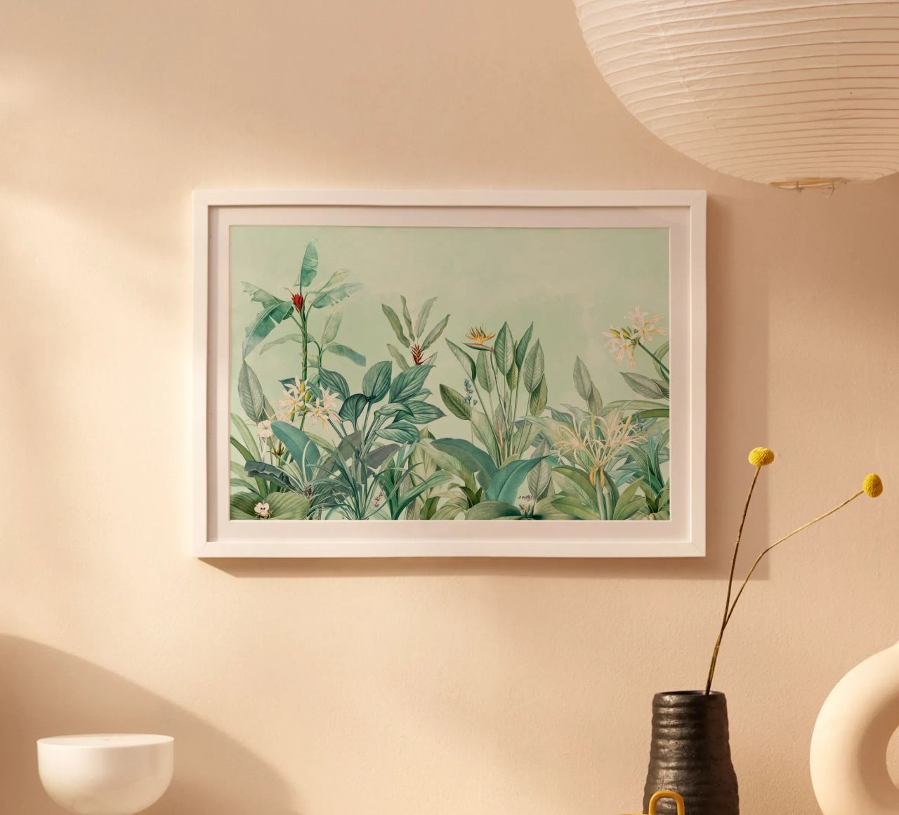 Vintage Tropical Garden poster by Vintage World - Uta Naumann