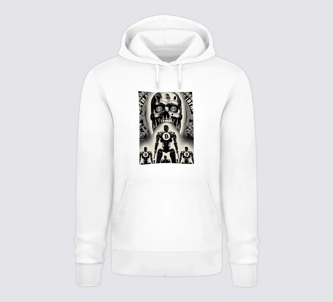 T2000_X1_BTC felpa con cappuccio da Crypto_Jungle