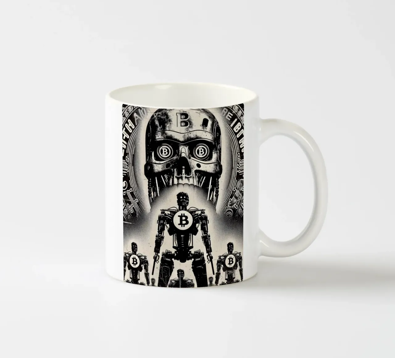 T2000_X1_BTC tazza in ceramica da Crypto_Jungle