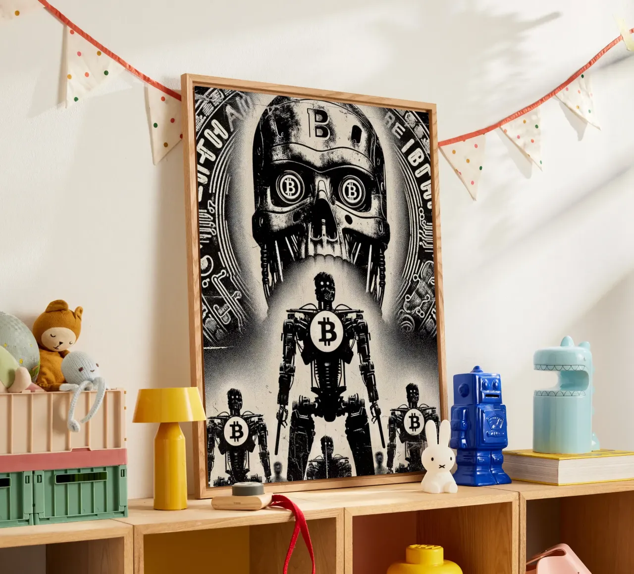 T2000_X1_BTC acrylic glass by Crypto_Jungle
