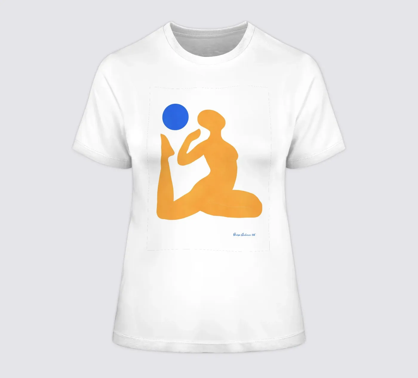 Patchwork Glow t-shirt da donna da Mike Leymi