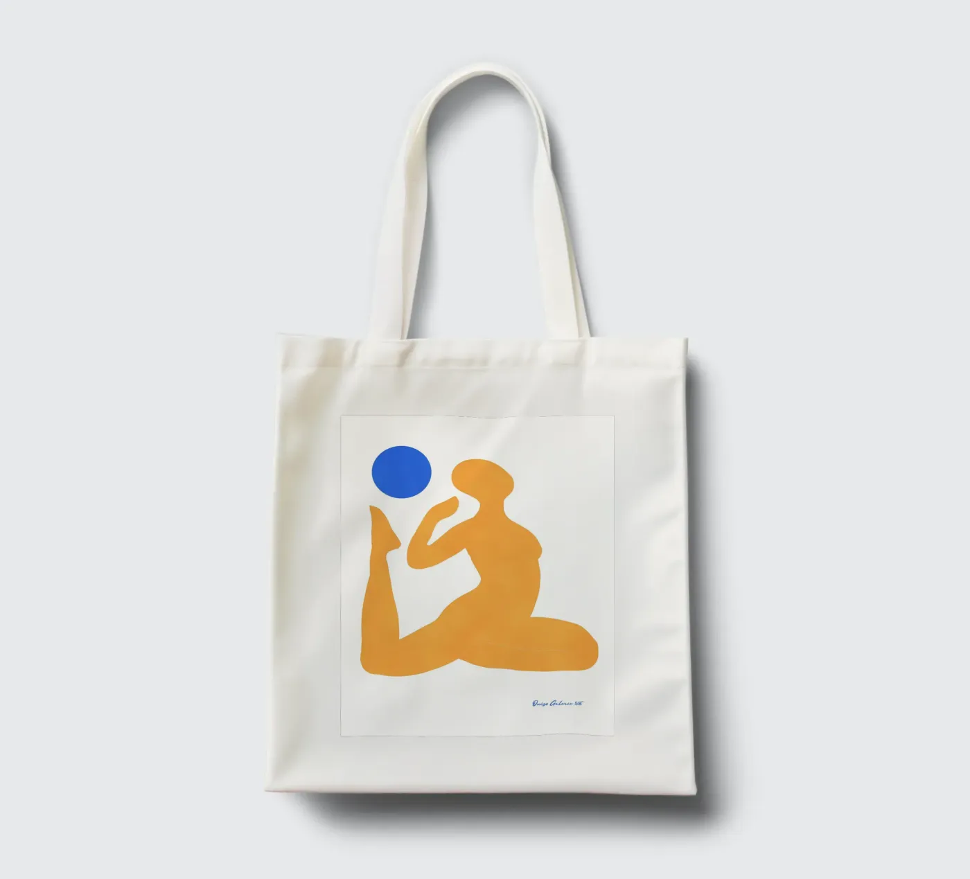 Patchwork Glow Jutebeutel von Mike Leymi