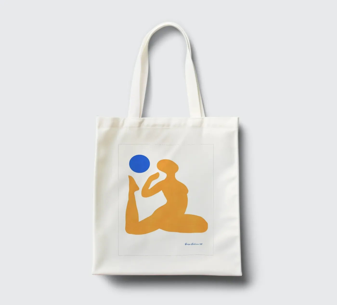 Patchwork Glow Jutebeutel von Mike Leymi