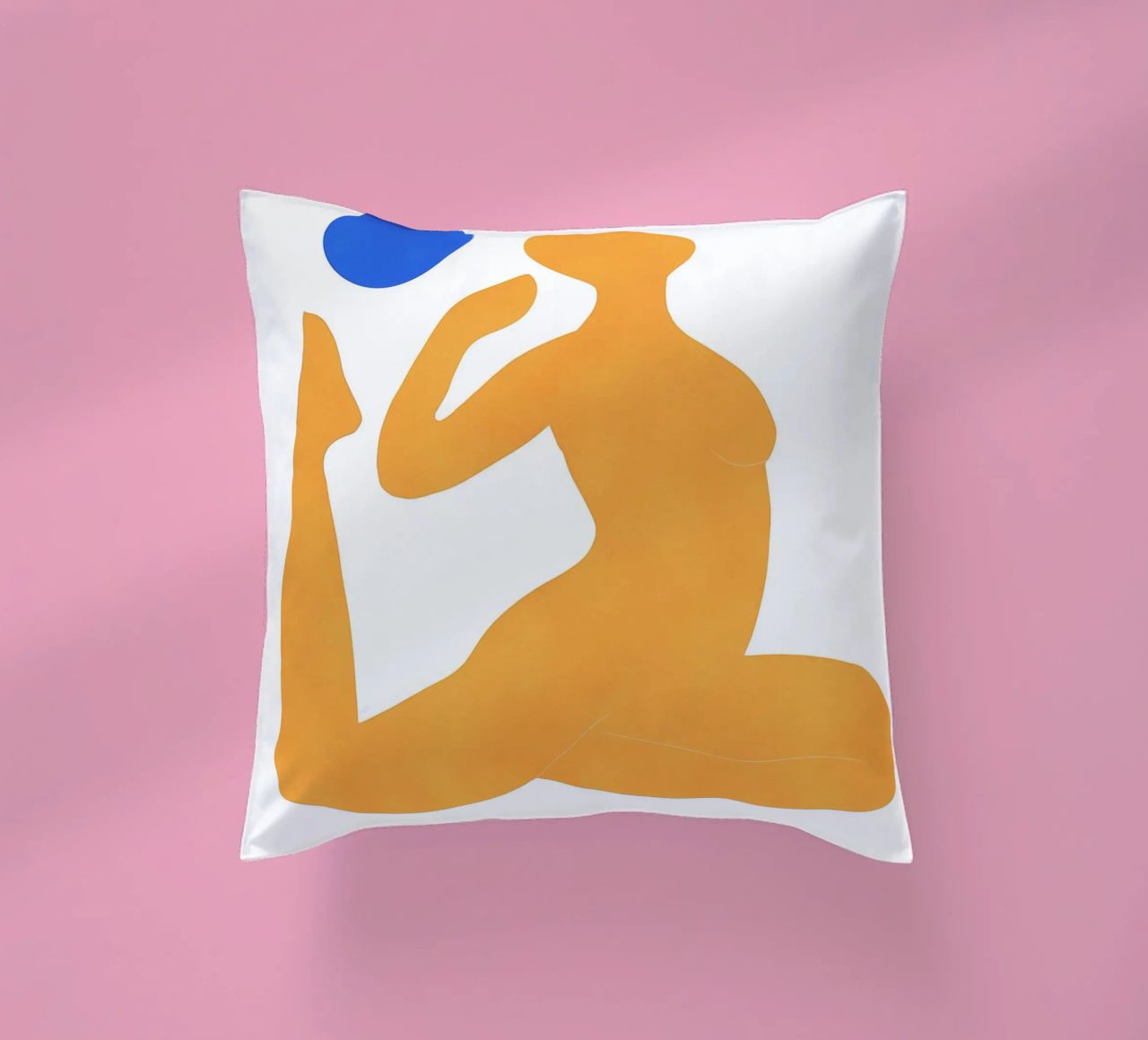 Patchwork Glow decorative cushion by Mike Leymi