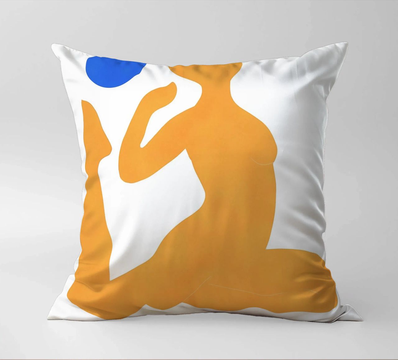 Patchwork Glow decorative cushion by Mike Leymi