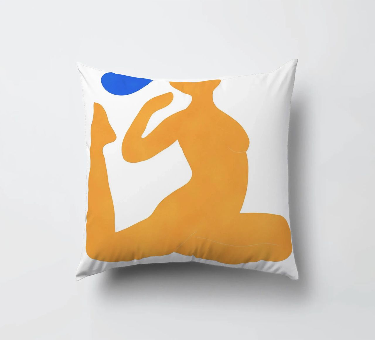 Patchwork Glow decorative cushion by Mike Leymi