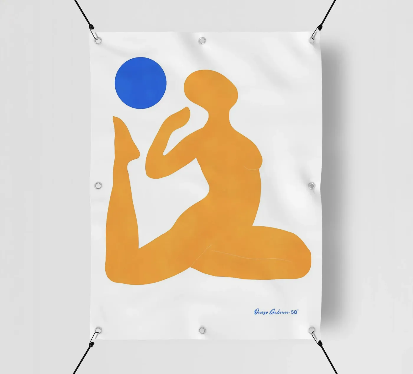 Patchwork Glow telo in pvc da Mike Leymi