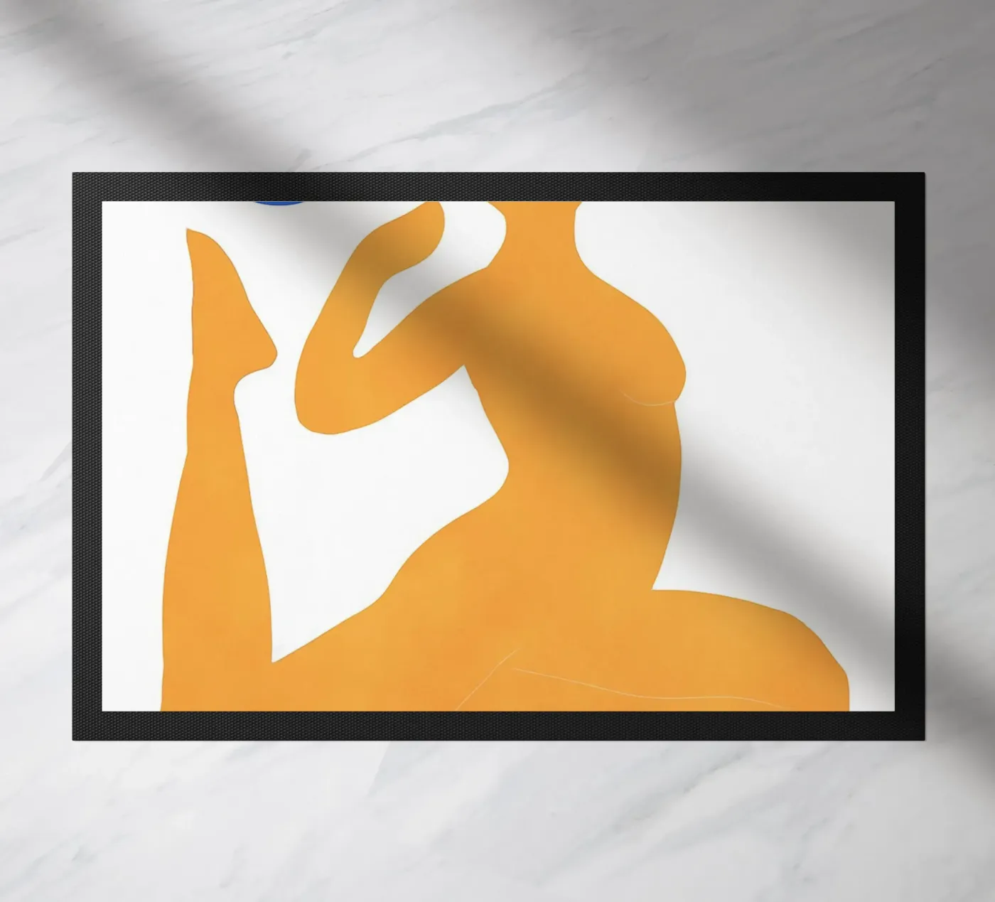 Patchwork Glow doormat by Mike Leymi