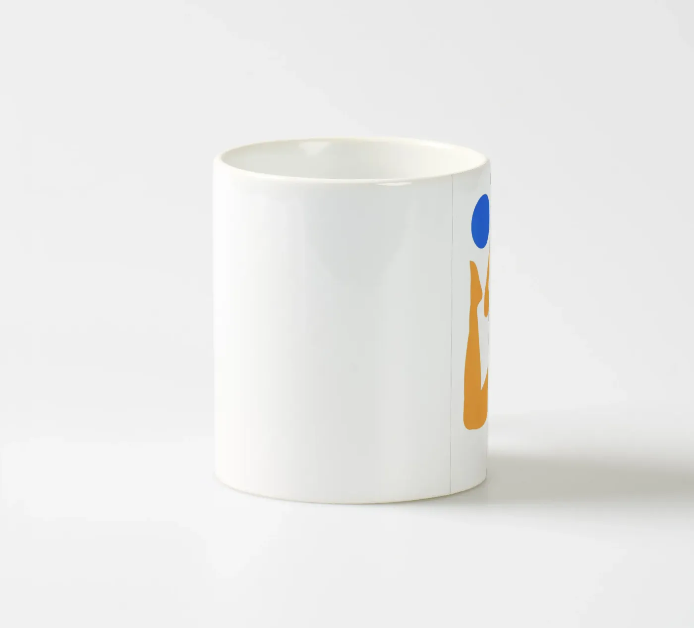 Patchwork Glow ceramic mug by Mike Leymi