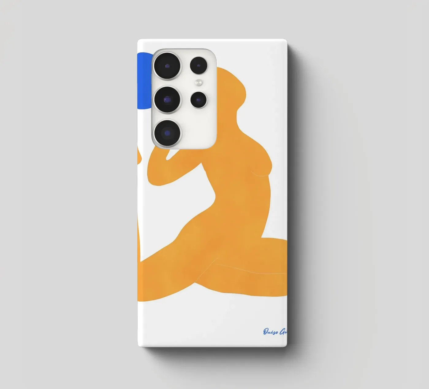 Patchwork Glow samsung hoesje van Mike Leymi