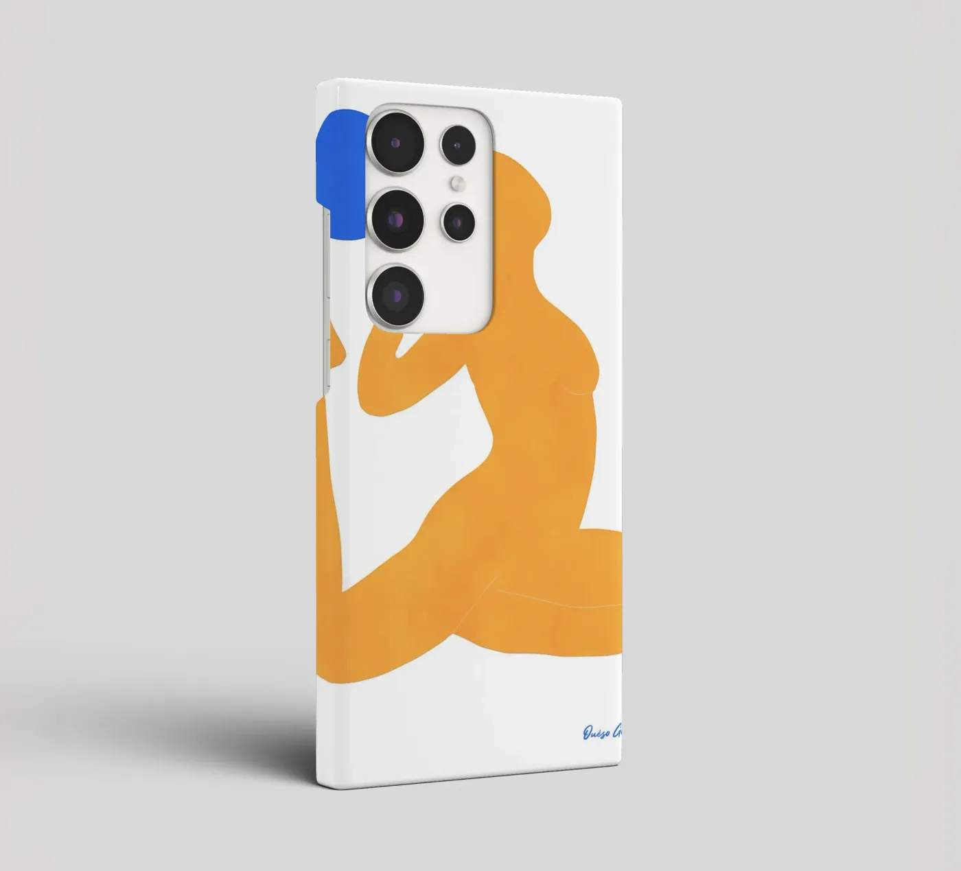 Patchwork Glow samsung hoesje van Mike Leymi