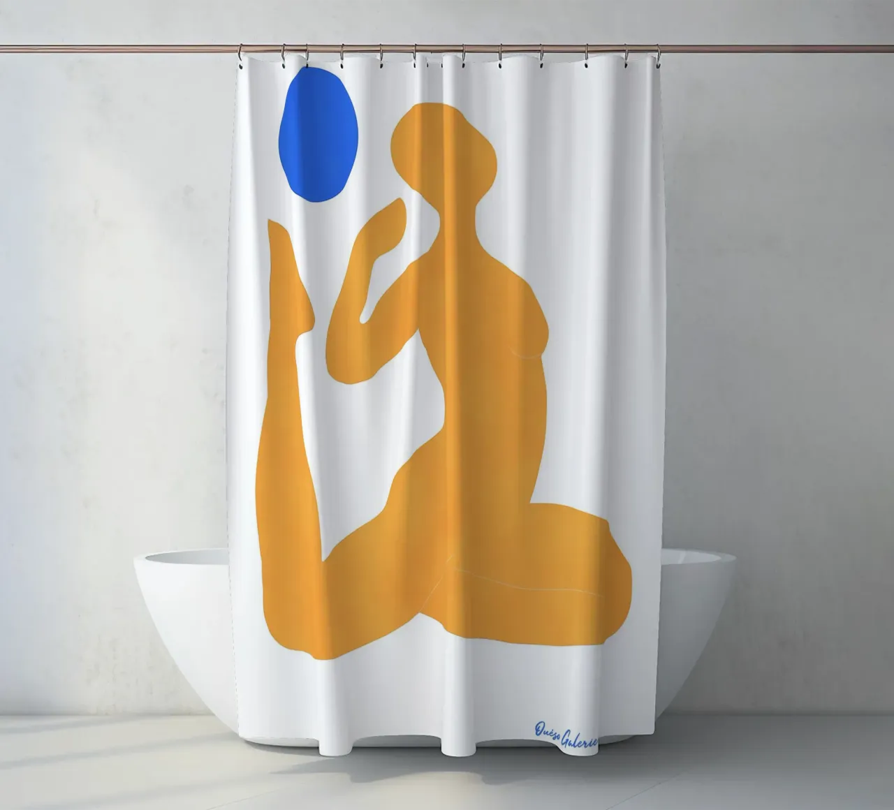 Patchwork Glow tenda da doccia da Mike Leymi