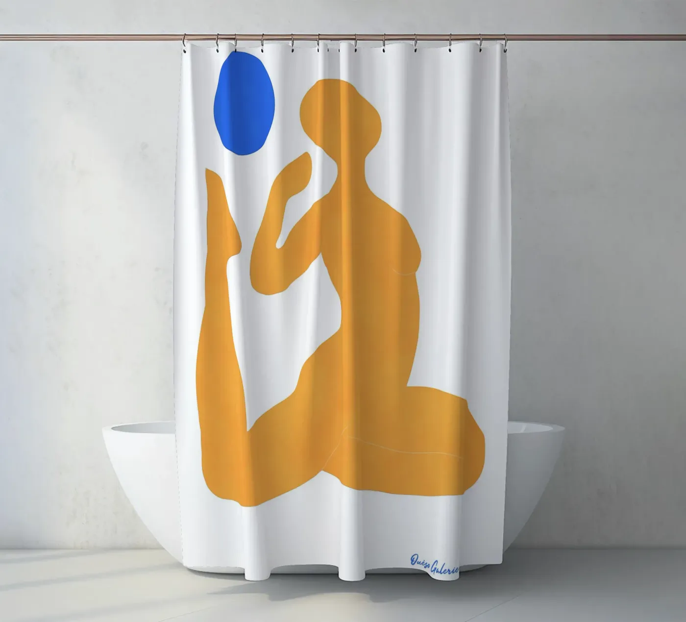 Patchwork Glow rideau de douche de Mike Leymi