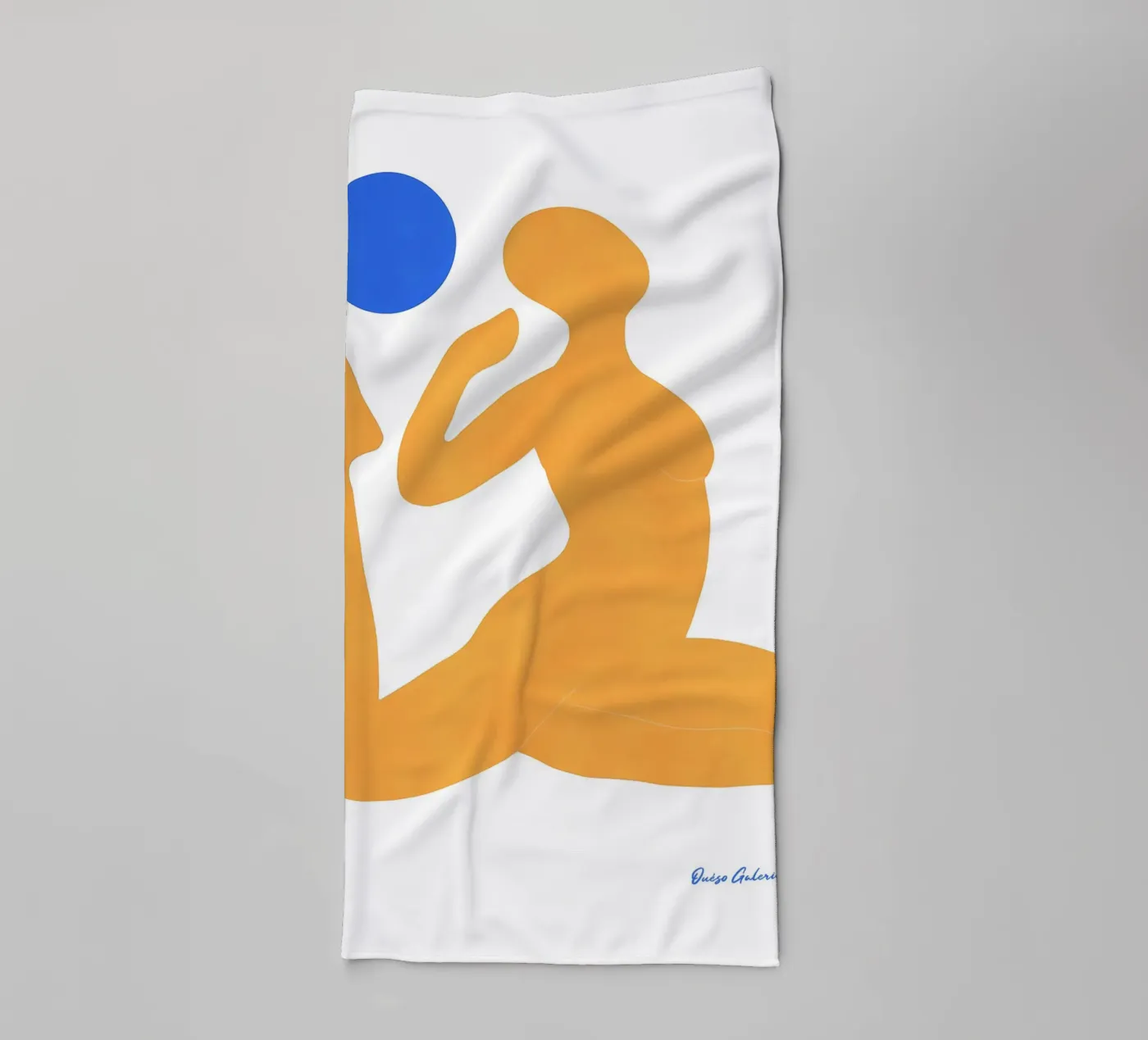 Patchwork Glow towel by Mike Leymi