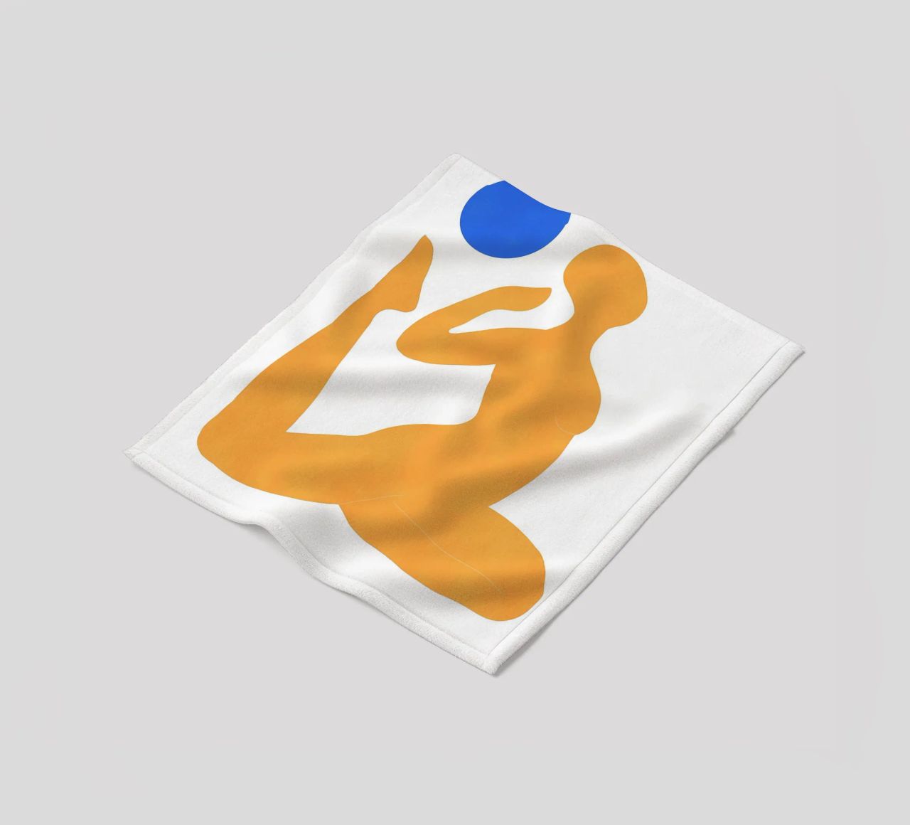 Patchwork Glow fleece blanket by Mike Leymi