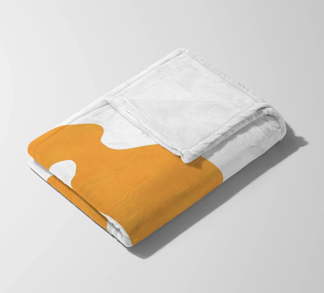Patchwork Glow fleece blanket by Mike Leymi