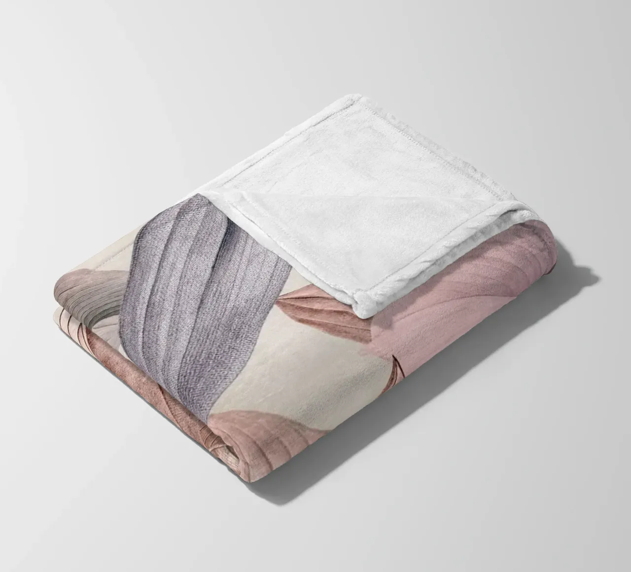 Giardino tropicale vintage con foglie di rame coperta in pile da Vintage World - Uta Naumann