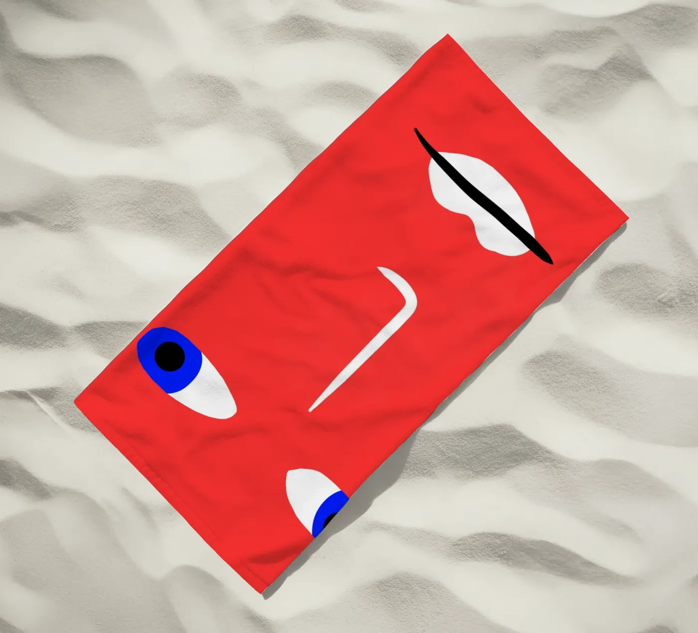 Soft Movements strandhanddoek van Mike Leymi