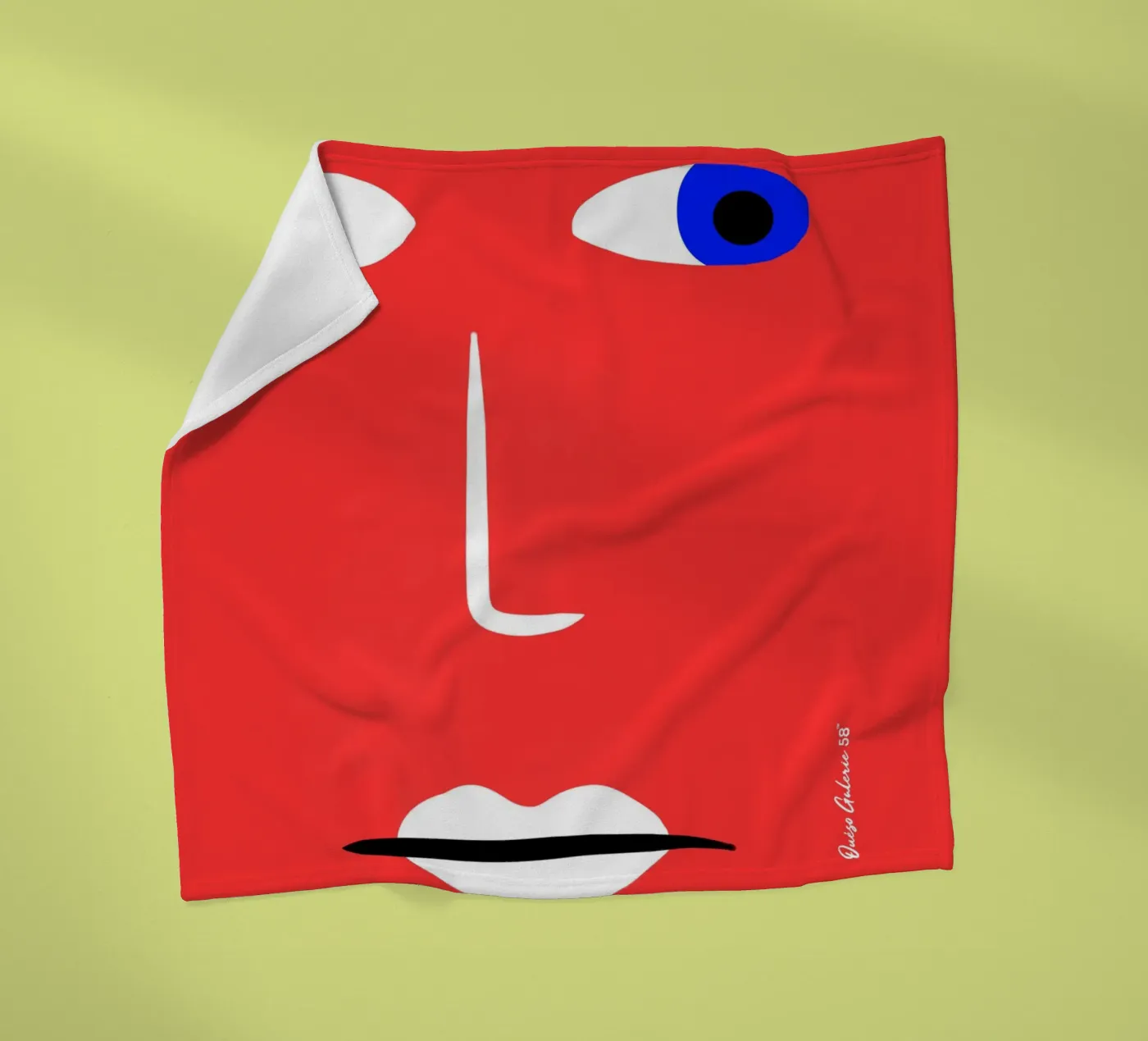 Soft Movements fleece blanket by Mike Leymi