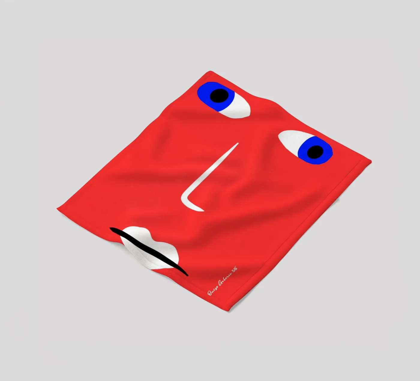 Soft Movements fleece blanket by Mike Leymi