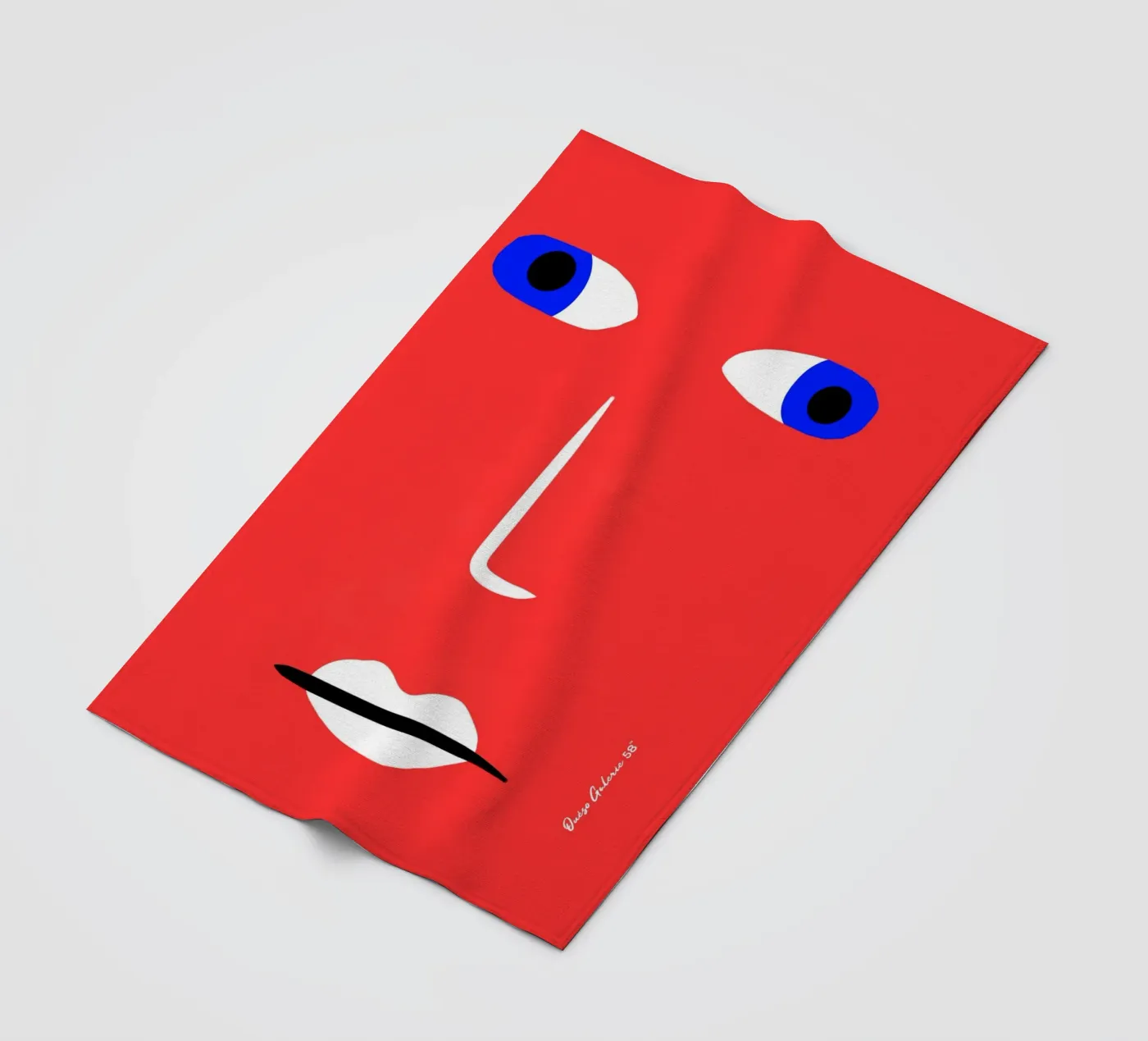 Soft Movements fleece blanket by Mike Leymi