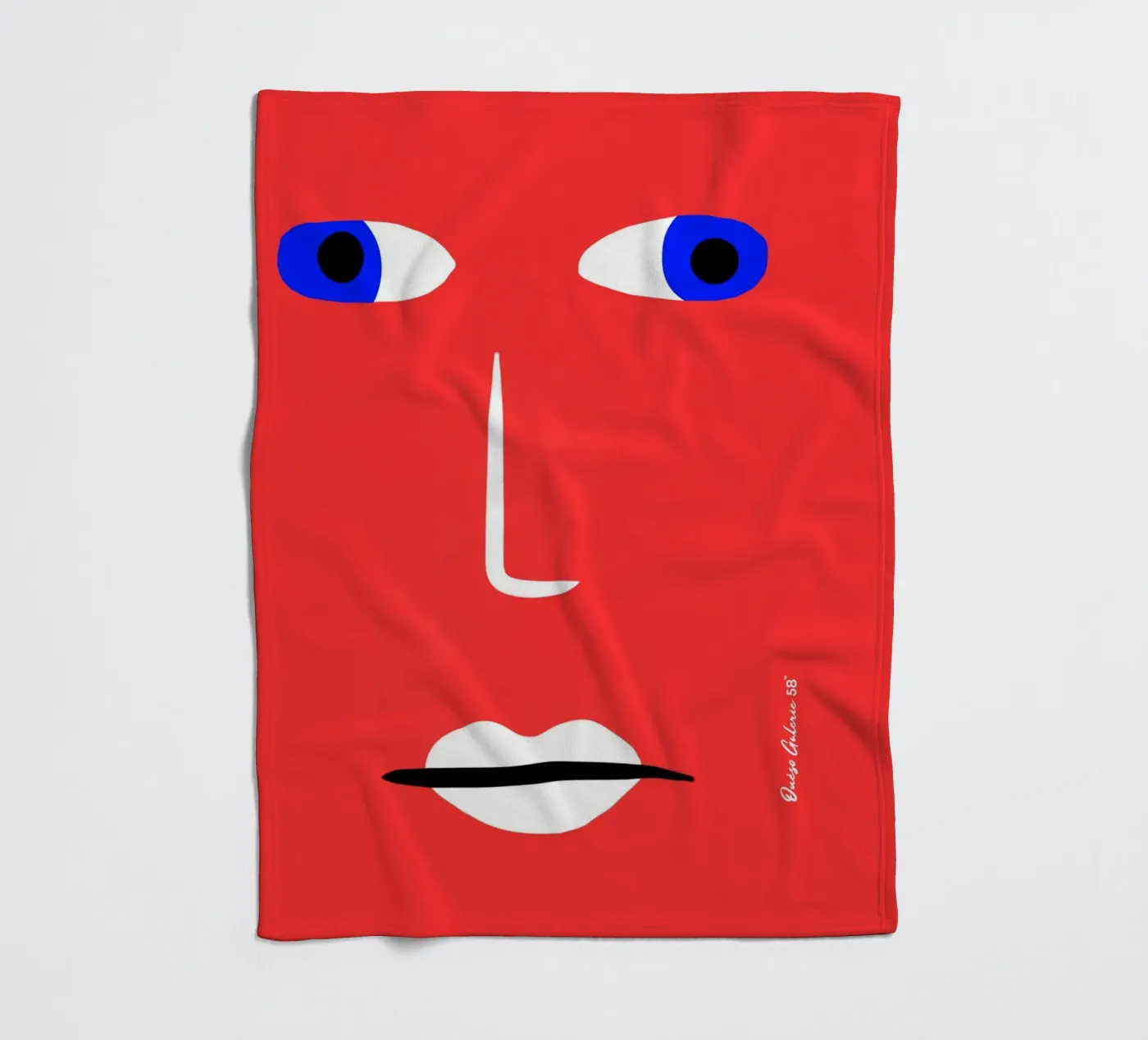 Soft Movements fleece blanket by Mike Leymi