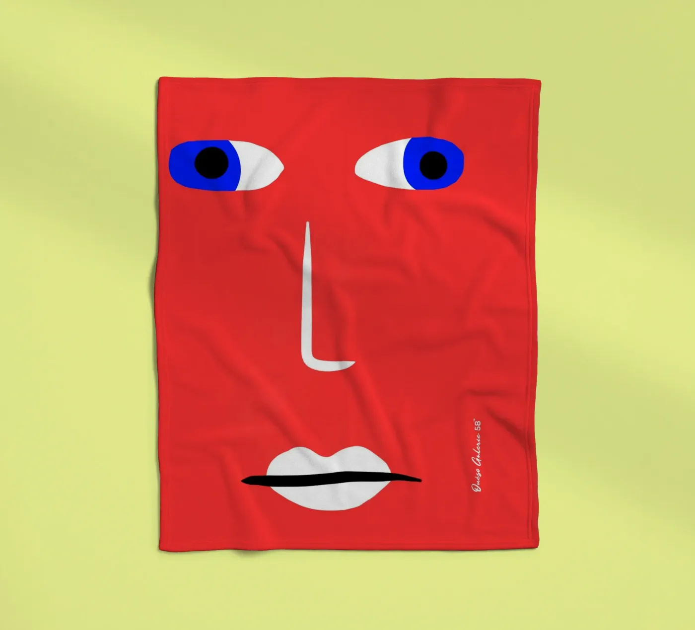 Soft Movements fleece blanket by Mike Leymi