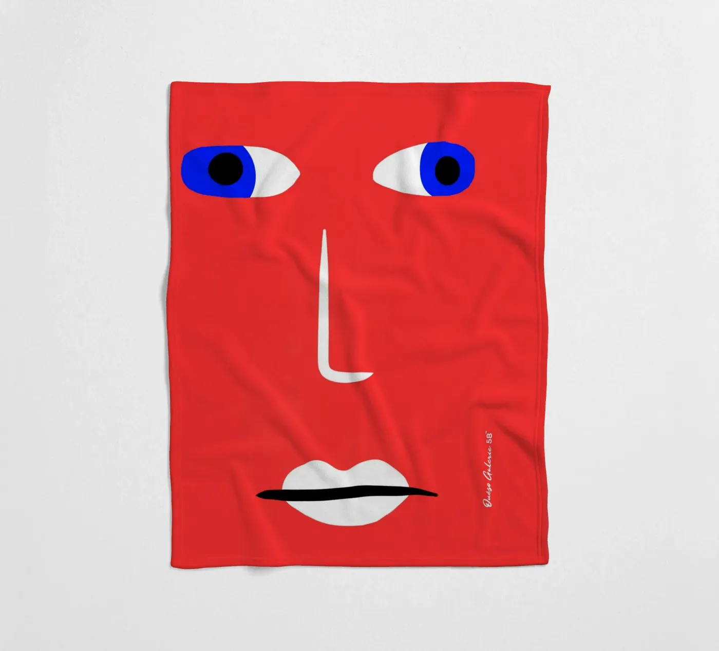 Soft Movements fleece blanket by Mike Leymi