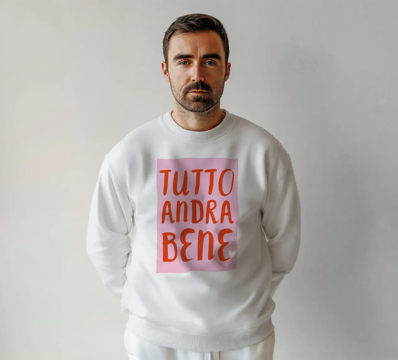 Tutto andra bene felpa da Ohkimiko