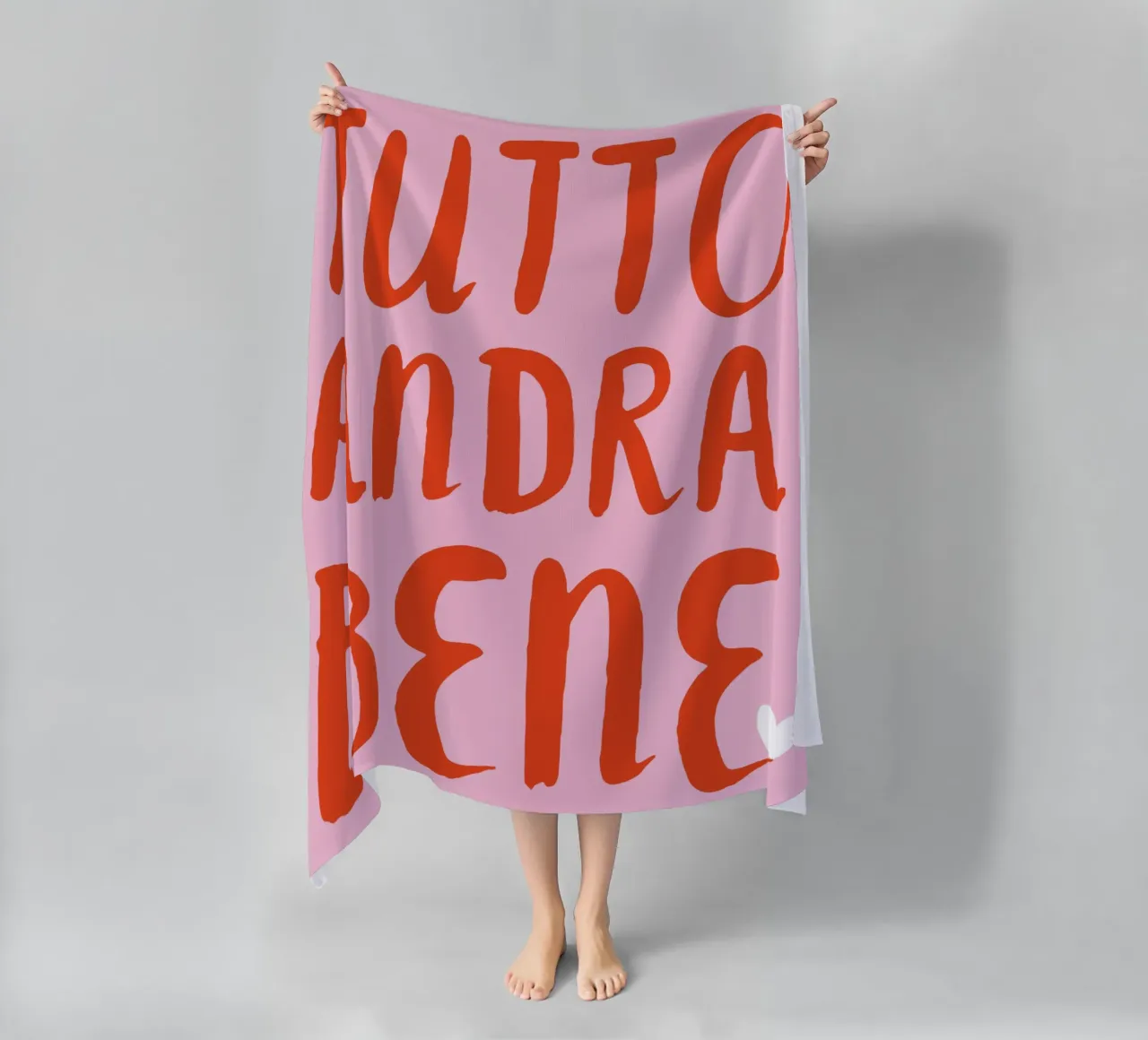 Tutto andra bene telo mare da Ohkimiko