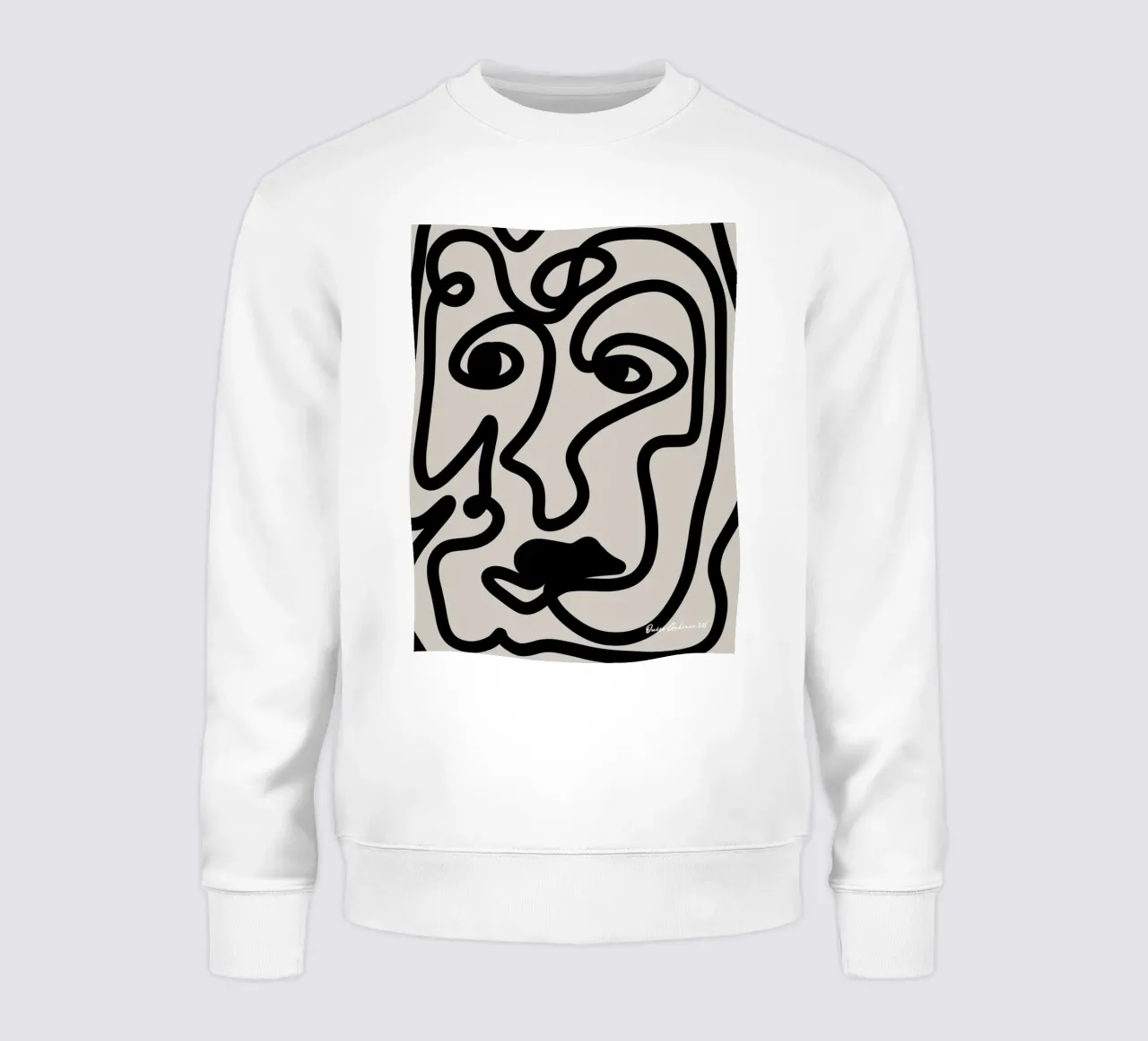 Floating Collage sudadera de Mike Leymi