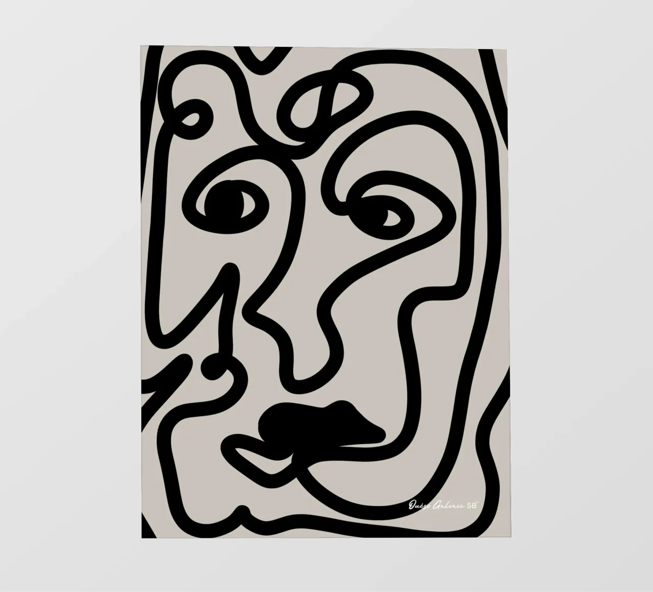 Floating Collage pellicola backlit da Mike Leymi