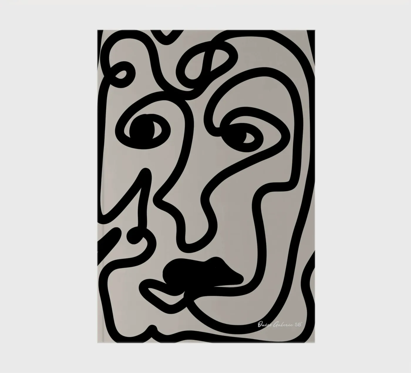 Floating Collage notebook by Mike Leymi