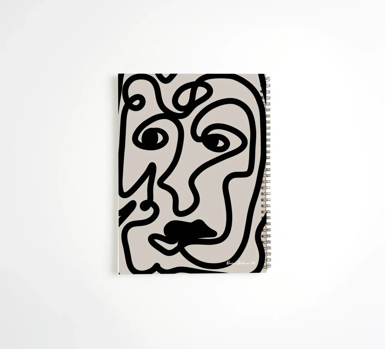 Floating Collage Ringbuch von Mike Leymi