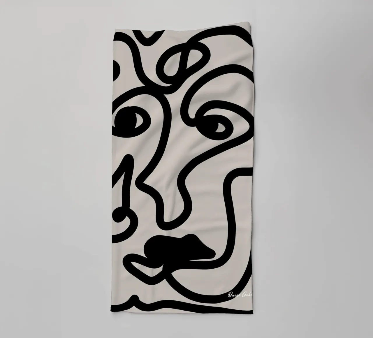 Floating Collage towel by Mike Leymi