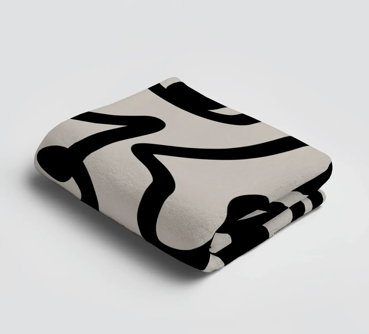 Floating Collage towel by Mike Leymi