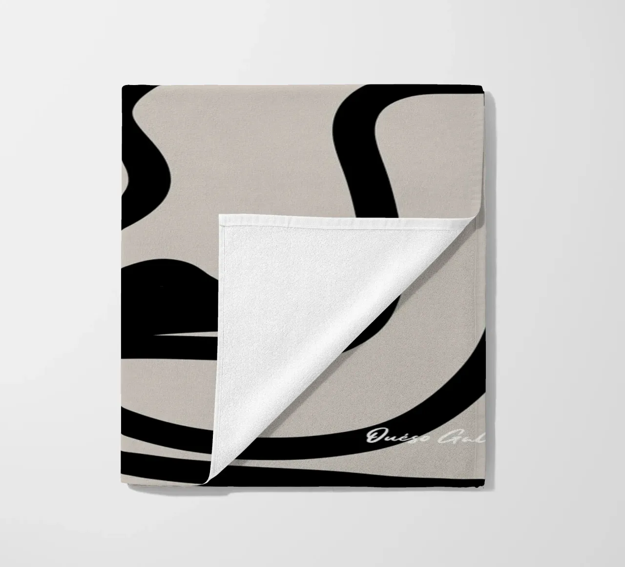 Floating Collage beach towel by Mike Leymi