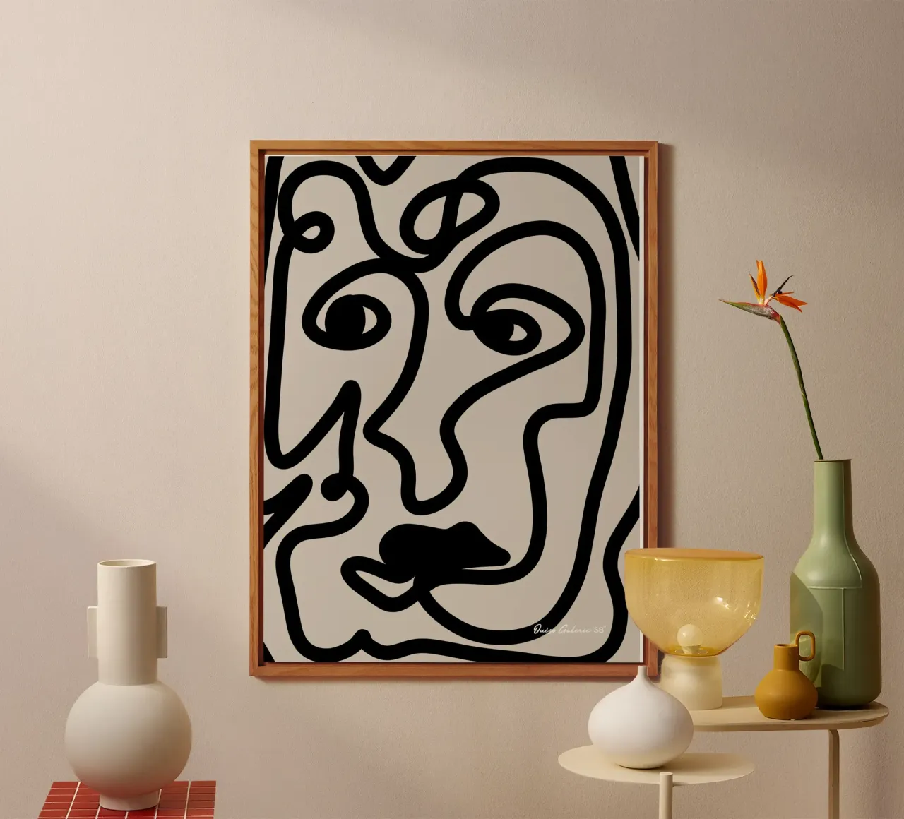 Floating Collage Forex-Platte von Mike Leymi