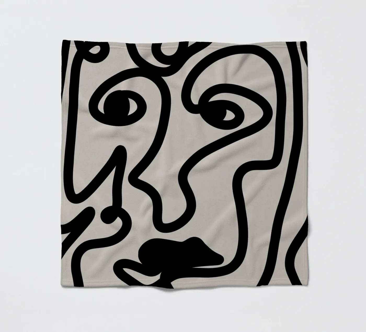 Floating Collage fleecedeken van Mike Leymi