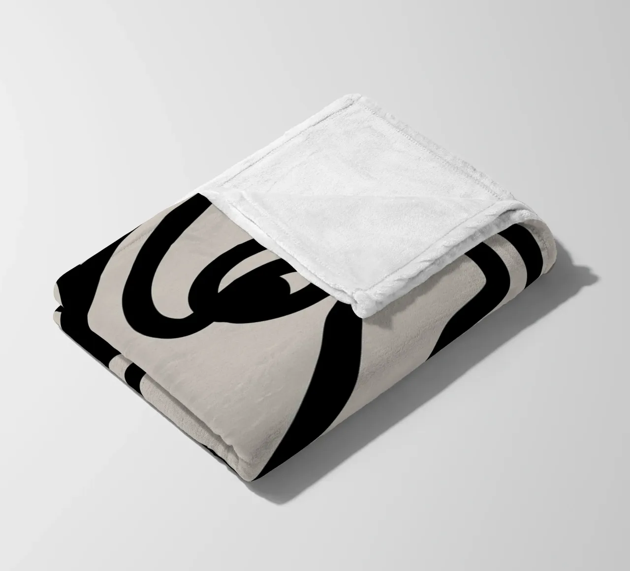 Floating Collage Fleecedecke von Mike Leymi