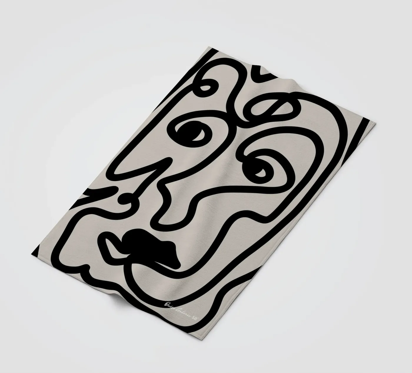 Floating Collage fleecedeken van Mike Leymi