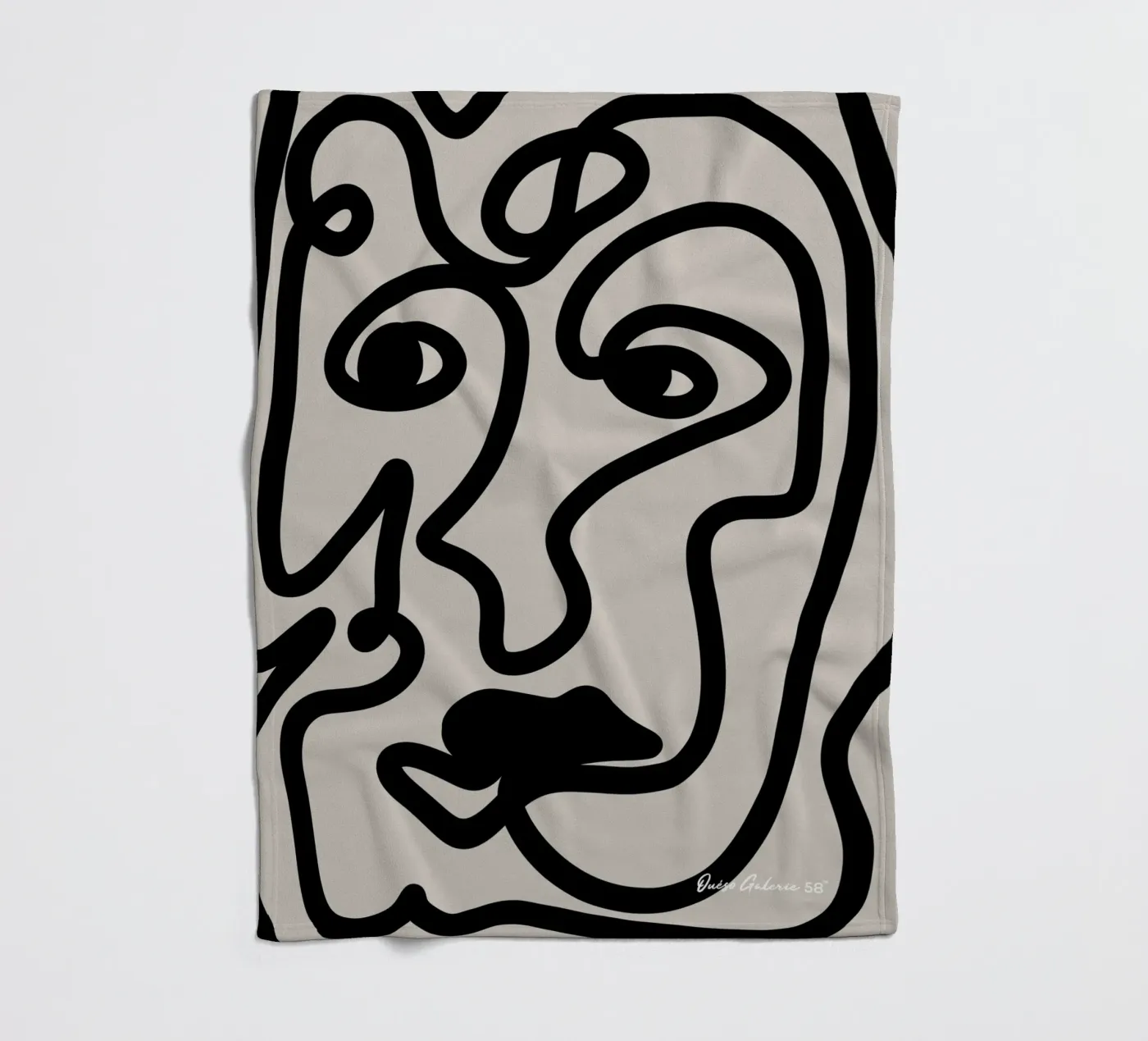 Floating Collage fleecedeken van Mike Leymi