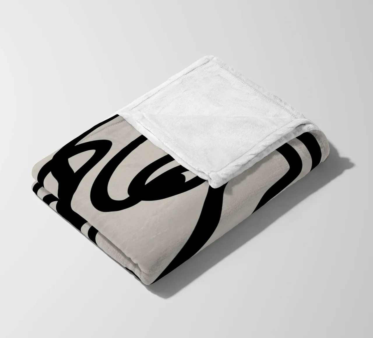 Floating Collage Fleecedecke von Mike Leymi